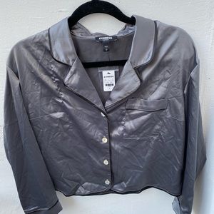 Gray Pajama Set - Express BRAND NEW